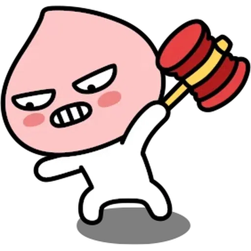 [ 알림 ] 쁘띠 어피치 - Sticker 25