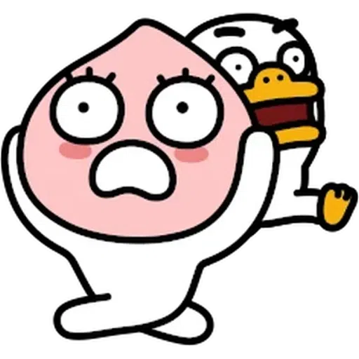 [ 알림 ] 쁘띠 어피치 - Sticker 15