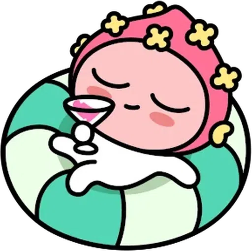 [ 알림 ] 쁘띠 어피치 - Sticker 10