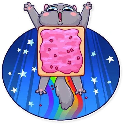 Nyan Cat - Sticker 15