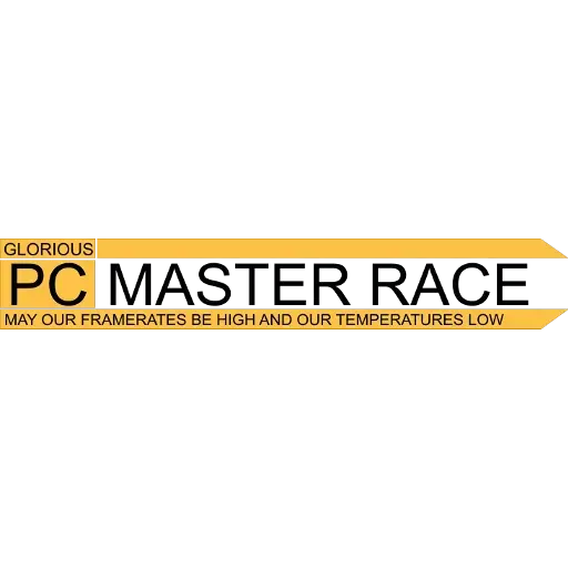 PC MASTER RACE - Sticker 14