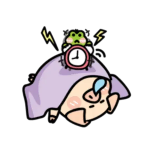 豬與蛙 2 - Sticker 22