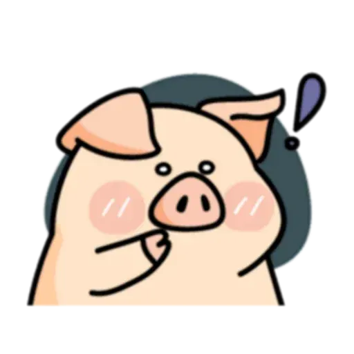 豬與蛙 2 - Sticker 23