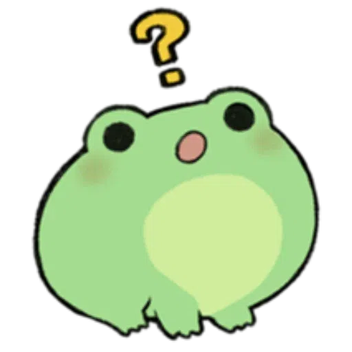 Round Frog Friends - Sticker 14