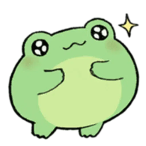 Round Frog Friends - Sticker 9