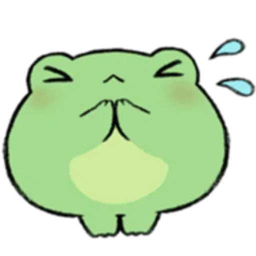 Round Frog Friends - Sticker 26
