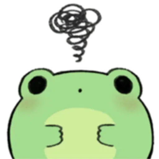Round Frog Friends - Sticker 16