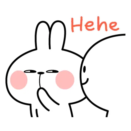spoilt rabbit simple words - Sticker 16