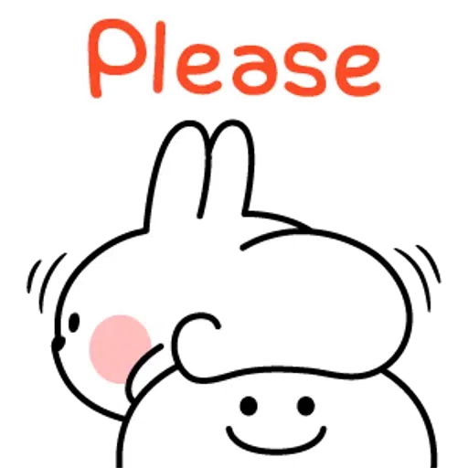 spoilt rabbit simple words - Sticker 11