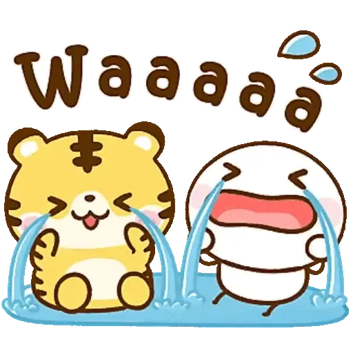 stickman and tiger LOAR LOAR POPUP GIF* - Sticker 19