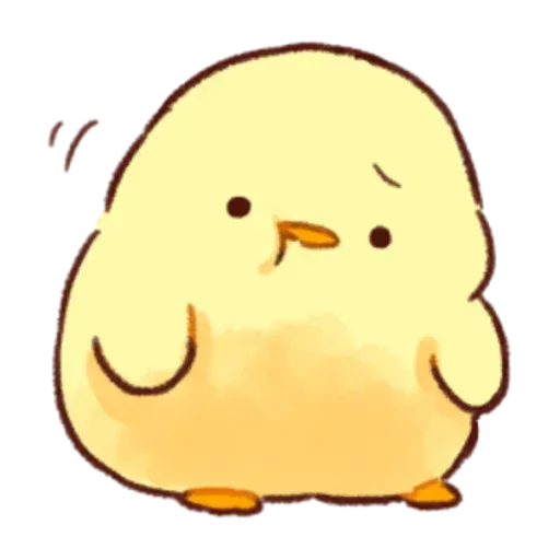Soft and cute chick - Sticker 18