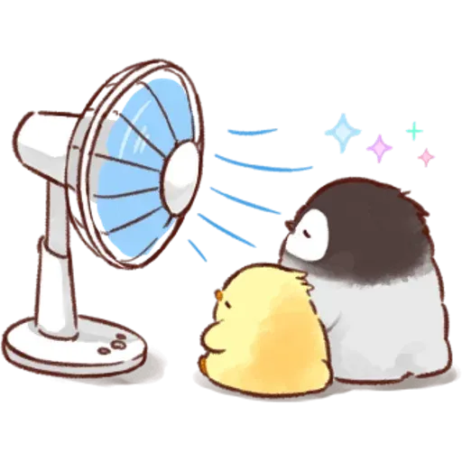 Soft and cute chick - Sticker 28