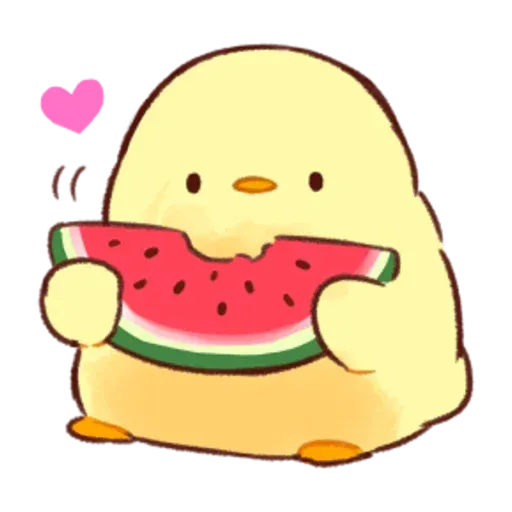 Soft and cute chick - Sticker 25
