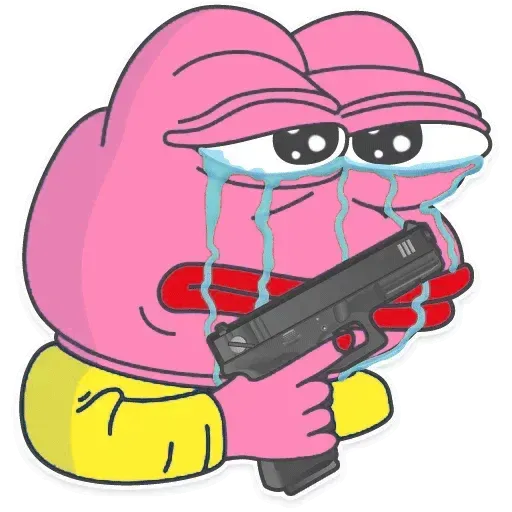 Pink Pepe - Sticker 27