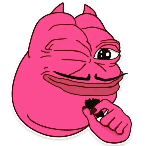 Pink Pepe - Sticker 13