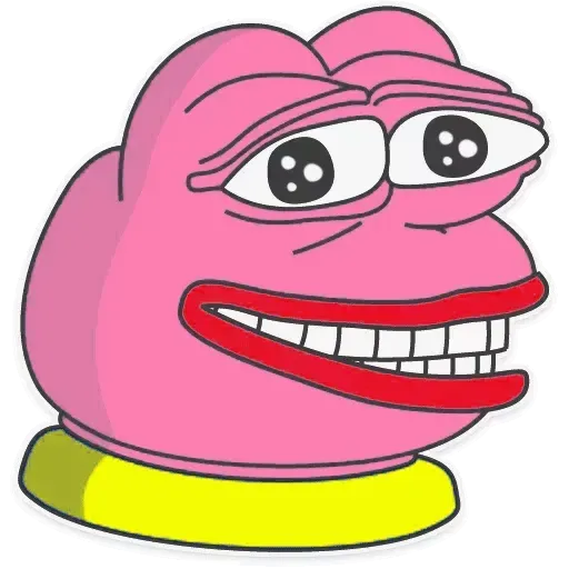 Pink Pepe - Sticker 10