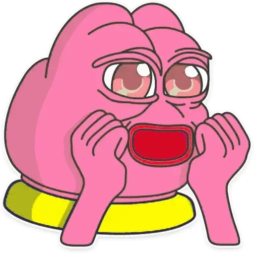 Pink Pepe - Sticker 14