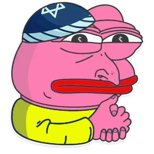 Pink Pepe - Sticker 23
