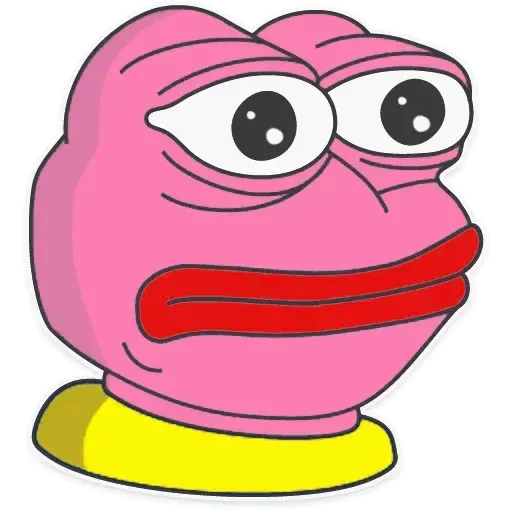 Pink Pepe - Sticker 19