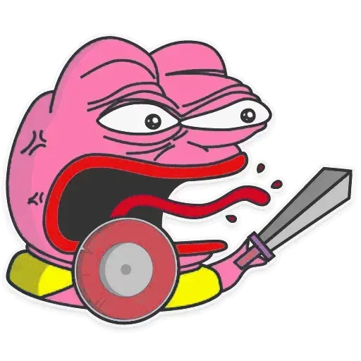 Pink Pepe - Sticker 21