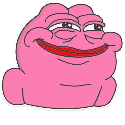 Pink Pepe - Sticker 11