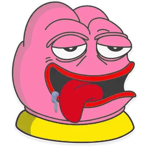 Pink Pepe - Sticker 15