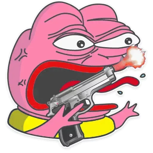 Pink Pepe - Sticker 16