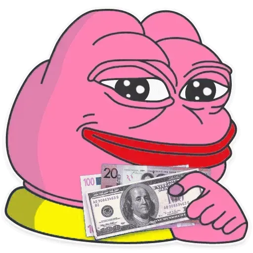 Pink Pepe - Sticker 20