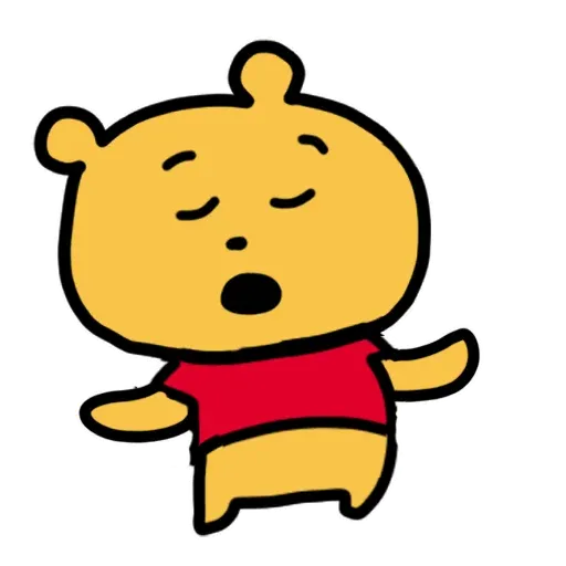搞笑小Pooh 1 - Sticker 17