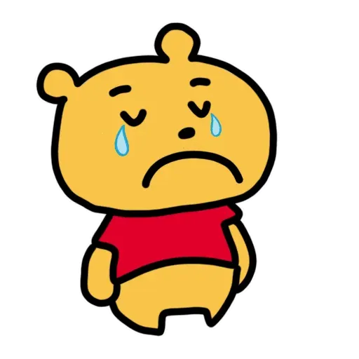 搞笑小Pooh 1 - Sticker 10