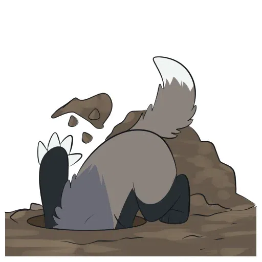 Badger - Sticker 11