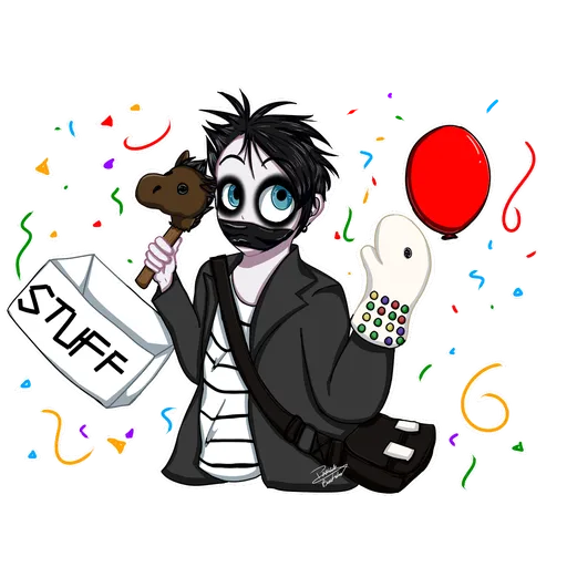 tape face - Sticker 10