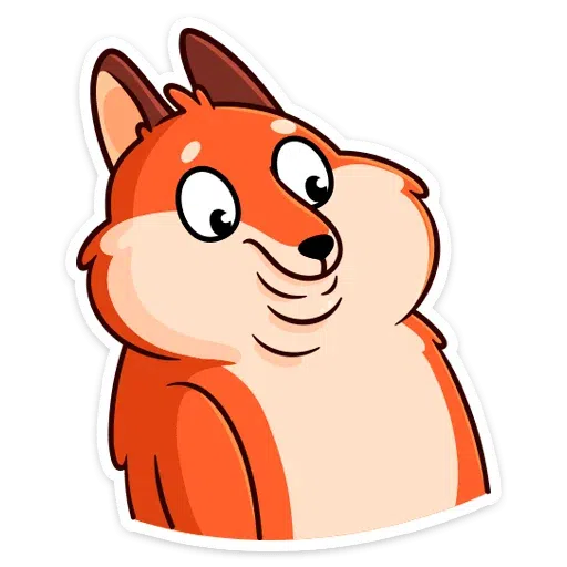 Sticky the fox - Sticker 10