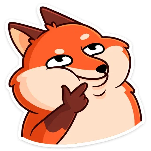 Sticky the fox - Sticker 18
