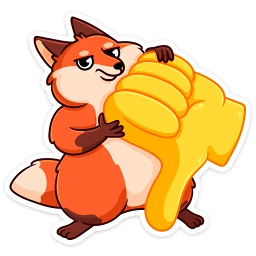 Sticky the fox - Sticker 21