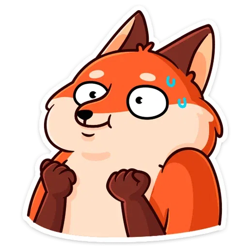 Sticky the fox - Sticker 25