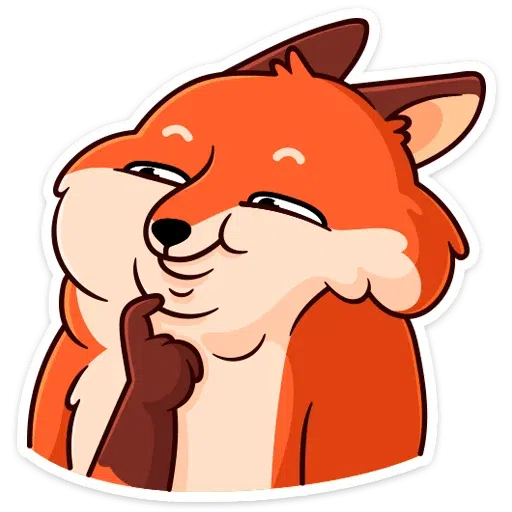 Sticky the fox - Sticker 13