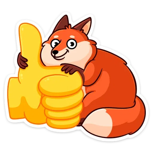 Sticky the fox - Sticker 20