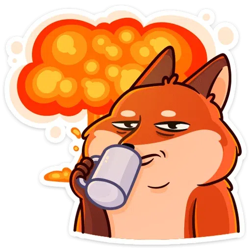 Sticky the fox - Sticker 19