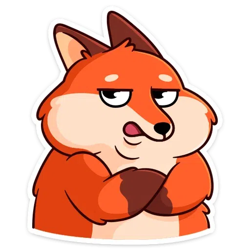 Sticky the fox - Sticker 16