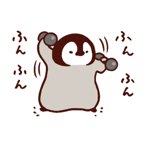 Penguin and Cat : Warm and Cuddy - Sticker 20