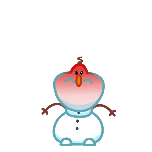Snowman - Sticker 16