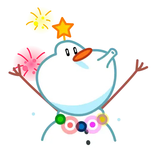 Snowman - Sticker 13