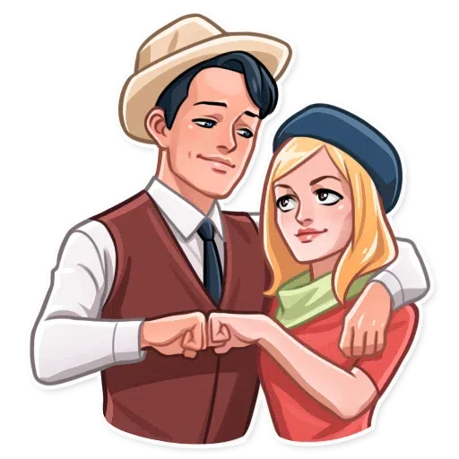 Bonnie and Clyde - Sticker 10