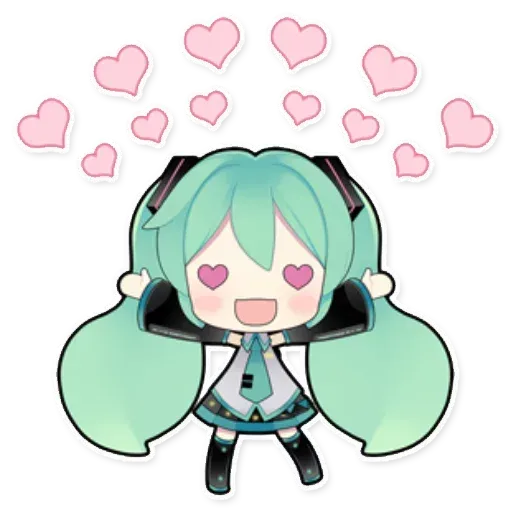 Miku - Sticker 17