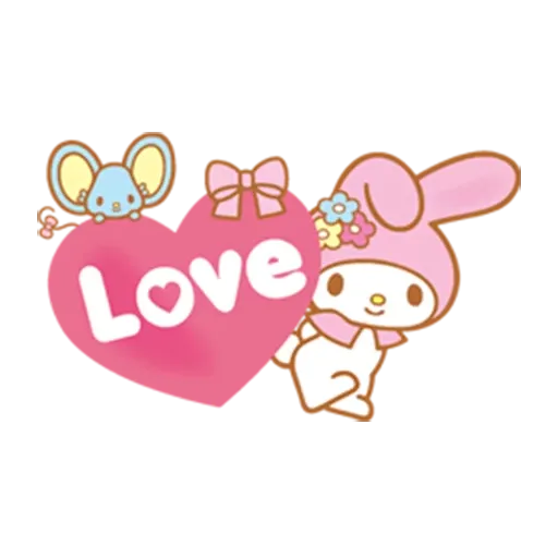 My Melody 3 WhatsApp Stickers - Stickers Cloud