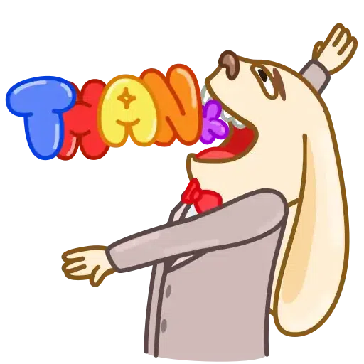 Christmas Bunny - Sticker 11