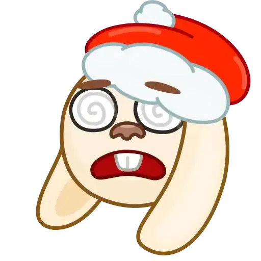 Christmas Bunny - Sticker 10