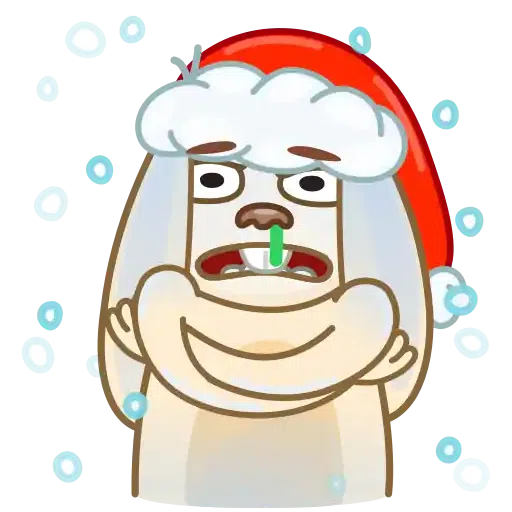 Christmas Bunny - Sticker 15