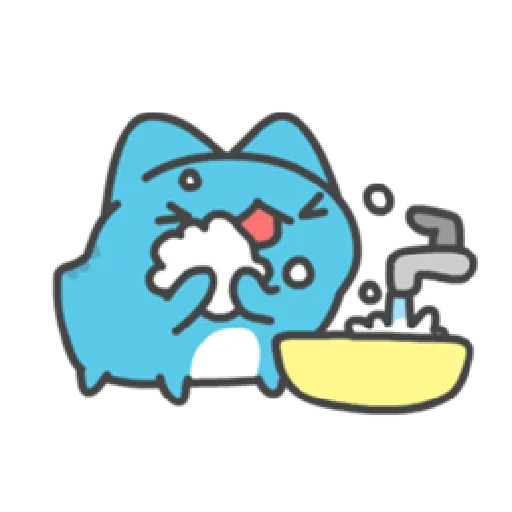 貓貓蟲咖波與兔兔-愛閃閃 - Sticker 16
